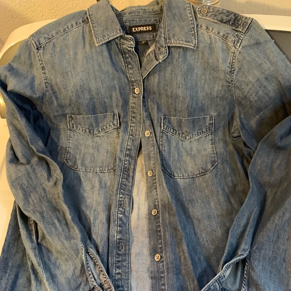 Express chambray shirt